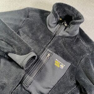 Mountain Hardwear Monkey Woman Fleece Jacket Black Polartec Thermal Pro Medium